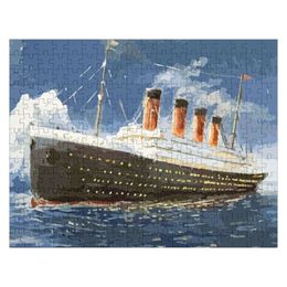 The most ship of all times Titanic Jigsaw Puzzle Diorama Accessories Personalized Gift Married 240401