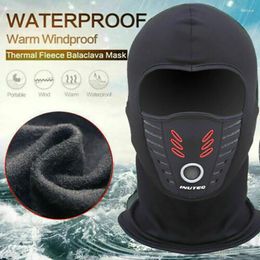 Motorcycle Helmets Winter Warm Face Mask Neck Scarf Active Carbon Filters Thermal Fleece Balaclava Waterproof Beanies Masks