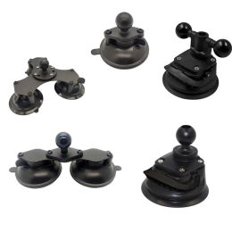 Cameras Ball Mount Twist Lock Suction Cup Base Window Mount 360 Degree Rotation For RAM Double Socket Arm Phones Action Camera Accessory