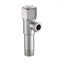 Bathroom Sink Faucets 304 Stainless Steel Extended Triangular Valve Toilet Water Heater Inlet Cold And Stop Angle