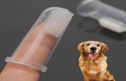 Finger Toothbrush Dog Super Soft Pet Finger Dog Brush Bad Breath Tartar Teeth Tool Dog Cat Cleaning Supplies Pet Hygiene Teeth Car5646941