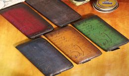 Ebene Scritto Leather Long Wallet card wallets Credit Handmade cowhide men and women holder fashion purses bag7023978