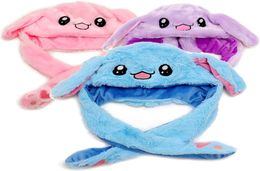 Cute Bunny Ears Cartoon Plush Hat Birthday Cosplay Gift Children Clothing Accessories4037657