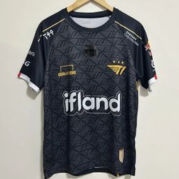 Stok Takımı LCK Yaz MSI Oyuncuları S13 Tekdüzen Oyun LOL SKT T1 Faker Kısa Kollu Spor Tişörtleri Plus Boyutlar M-4XL 3 Stiller 240408