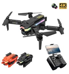 XT8 RC Mini Drone with Dual Camera Hd 4k WIFI FPV Fixed Altitude Brushless Motor RC Quadcopter Helicopter Gifts6869623