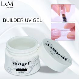 Gel 3 Pcs IBDGEL Builder Acrylic Nail GelNo need Finger Holder Fast Gel For Nail Extensions Nail Gel Polish DIY Art Nails Tools Gel