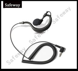 35mm plug G type Listen only earpiece receive only earphone for baofeng walkie talkie two way radio speaker microphone2514800