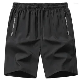 Men's Shorts Summer Gym Fitness Beach Quick Dry Running Sports Board Casual Classic Joggers Bottom Black Short
