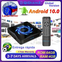 Box 2022 TV BOX Android 10.0 Smart TV BOX X96Q MAX 4K WIFI 4GB BT 4.0 HDR Quar Core Allwinner H616 X96QMAX Media Player Set Top Box