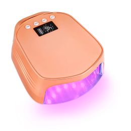 Dryers High Power 96w Gradient Colour Rechargeable Nail Lamp UV LED Lamp Cordless Nail Supplies uv light for gel nails