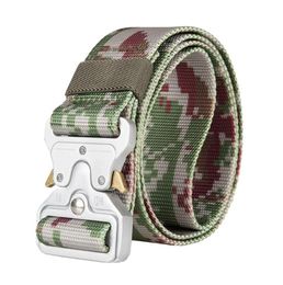 38cm Tank Grains Tactical Waist Belt High Quality Nylon Strap Zinc Alloy Buckle For Outdoor Hiking Camping Hunting4208954