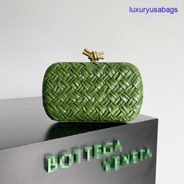 Botega Knot Evening Bag Minaudiere Clutch Womens Designer Bags Soft Padded or Foulard Intreccio Lambskin Leather With Signature Metallic Knot Clasp Closure VP1J