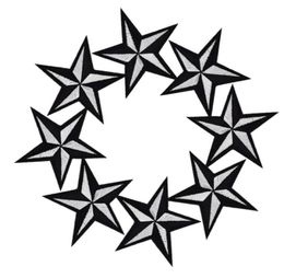 Diy stars patches for clothing iron embroidered patch applique iron on patches sewing accessories badge stickers on clothes bag DZ5334425