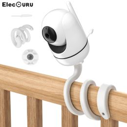 Cameras Flexible Twist Mount with Base for Hellobaby Hb66 Baby Monitor Camera Holder,attaches to Crib Cot Shees or Furniture