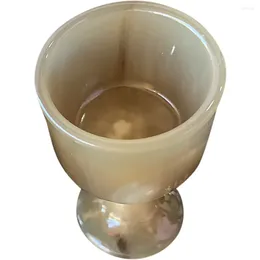 Disposable Cups Straws Crafts Artwork Horn Goblet Glass Decorative Cup Ox Horns Drinking Handmade