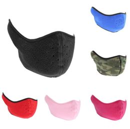 Dustproof Neoprene Neck Warm Half Face Mask Winter Sport Accessories Windproof Bike Bicycle Cycling Snowboard Outdoor Masks SC1605915475