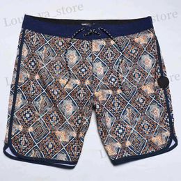 Men's Shorts New Summer Swimming Trunks Men Bermuda Spandex Waterproof Beach Pants Surf Board Shorts E759 T240408