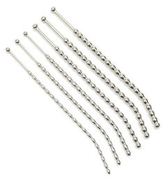 511mm Stainless Steel Urethral Plug Urethral Sound Male Penis Plug Sounding Dilator Erotic Adult sexy Toys for Men5544682