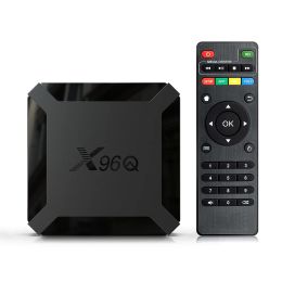 Box X96Q TV Box Android 10.0 8GB 16GB Allwinner H313 Quad Core 4K 2.4G Wifi Android 10 Set Top Box Support 4K 3D Mini Media Player