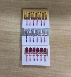 Lips Makeup lipstick Birthday Lip gloss holiday Edition lipKit Valentine Matte Lipsticks 6 colors set Lipgloss Cosmetics9818425