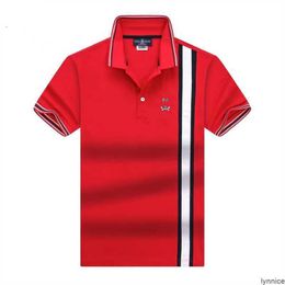 Designer Tshirts Mens Polos T-shirts Psychological Rabbit Pattern Polo Shirt Business Casual Fashion Tees Usa High Street Tops 2024 Summer Wqll