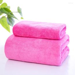 Towel Solid Colour Microfibre El Bathing Sports Gym Super Large Dishcloth Car Washcloth