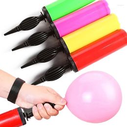 Party Decoration 1PC Balloon Pump Portable Inflator Hand Push Air Pumps For Wedding Birthday Balloons Tools Supplies