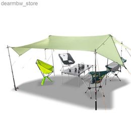 Tents and Shelters New Cloud Up Series 2 Person Ultralight Tent Camp Equipment 20D Nylon Upgrade 2 Man Winter Camping Tent with Mat L48