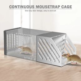 Traps Continuous Mouse Trap Iron Net Household Reusable Safety Nontoxic Mice Rodent Catcher Rat Trap Mice Rodent Rats Catcher Control