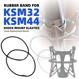 Accessories For SHUER KSM44A KSM32 KSM 44 32 KSM44 A32SM A44ASM Microphone Holder Strap Cord Line Elastic Mic Shock Mount Rubber Band String