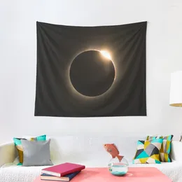 Tapestries 2024 Solar Eclipse - Diamond Ring Tapestry Room Decoration Accessories Aesthetic
