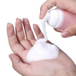 Liquid Soap Dispenser 1Pcs 50ml Empty Travel Shampoo Pump Foaming Mousse Spray Bottle Good For Any Cleansing Liquids