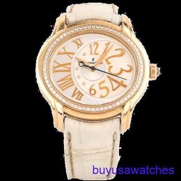 AP Sports Wrist Watch Millennium Series Automatic Machinery Women's 18K Rose Gold Diamond Luxury Watch Leisure Business Swiss Watch 77301OR.ZZ.D015CR.01