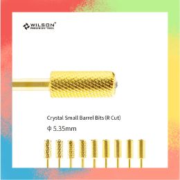 Bits WILSON Crystal Small Barrel Bits(R Cut)Tools/Nails/Manicure/Nail Accessories/Drill Bits