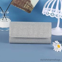 Evening Bags Latest Banquet Wedding Reception Simple Hand Bags Crossbody Evening clutch Bags For Women Glitter Party Shiny Chain Shoulder Bag