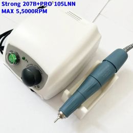 Drills NEW 55000RPM Electric Nail Drill Strong 210 207B 65W Manicure Machine Pedicure Kit Nails Art Tool Handpiece Nail File Equipment