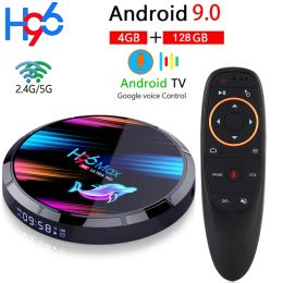 Box H96 MAX X3 Android 9.0 Smart TV Box 8K 4GB 64GB 128GB 2.4G 5G Wifi BT Youtube Media Player Andriod TV Set Top Box PK x96 max