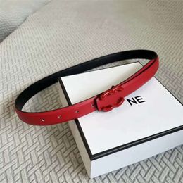 Belts Red Designer Belt Woman Luxury Belts Lady Belt Woman Genuine Leather Belt Thin Belt Width 25mm Fashion Buckle Belt Brown Belt Letters Buckle Waistband Free Qqhp