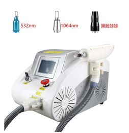 Hot selling Q switched nd yag beauty machine for tattoo removal acne scar spider vein removal carbon peeling 532nm 1320nm7250660