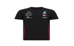 Fashion t Shirt Benz F1 Racing Suit Short Sleeve Tshirt Round Neck Mercedes Amg Car L81491997