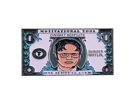 The Office One Schrute Buck Enamel Pin Employee039s Ultimate Motivational Tool Gift3790025