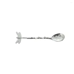 Coffee Scoops Metal Spoon About 11 Grammes Easy To Clean Comfortable Grip A Variety Of Styles Creative Delicate Dessert Cake Scoop 11.3 1.9cm