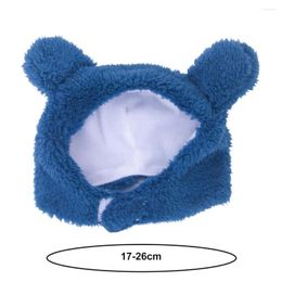 Dog Apparel Attractive Puppy Hat Friendly To Skin Super Soft Polar Fleece Pet Headdress With Bear Ears Gift Dress Up