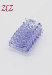 100 Real Po 1 Pcs Male Silicone Penis Adult Sex Product Men Delay Lock Fine Sleeve Cock Ring Extender SX0748688324