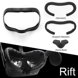 Glasses Apply to Rift CV1 eye mask PU leather face protection cotton cover innovative design comfortable sweatproof and easy to Instal