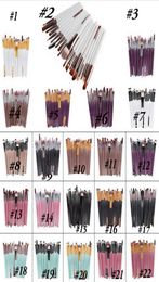 Professional 20Pcs 15pcs sets Makeup Brush Beautician Cosmetics Make up Brushes Eyebrow Eyes Eyeshadow Concealer Brush For eye sha6552360