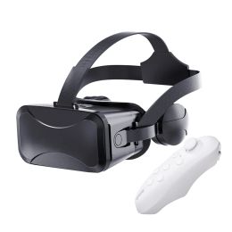 Glasses Movies Video Games For Phone Universal 3D VR Headset Kids Adults Controller Gift Adjustable Goggles Virtual Reality Glasses