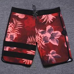 Men's Shorts New Summer Bermuda Mens Casual Beachshorts Quick-Dry Stretch Waterproof Surf Pants Swim Trunks Board Shorts E915 T240408