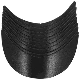 Ball Caps 10 Pcs Hat Brim Accessories Peaked Visor Cap Shaper Insert Liner Sun Inserts For Baseball Brims