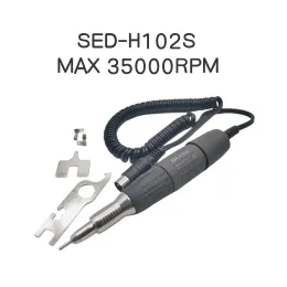 Drills 35K SEDH102S Micromotor Handle Is Used For Strong 210 90 204 Marathon Control Box Electric Manicure Drill Nail File Polishing